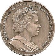 15 Dollars - Elizabeth II Father of the Modern Olympics obverse image