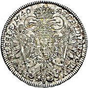 1 Thaler - Charles VI Breslau, Bohemia, 1723-1740 reverse image