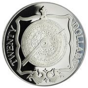 20 Dollars - Elizabeth II Brass Nocturnal, United Kingdom, 1985 reverse image