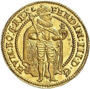 1 Ducat - Ferdinand III Glatz obverse image
