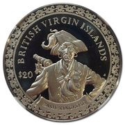 20 Dollars - Elizabeth II Basil Ringrose, United Kingdom, 2000 reverse image