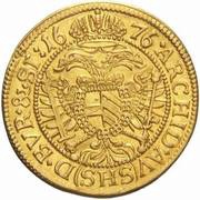 1 Ducat - Leopold I Breslau, Bohemia, 1669-1691 reverse image