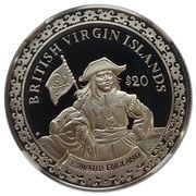 20 Dollars - Elizabeth II Edward England, United Kingdom, 2000 reverse image