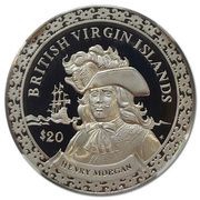 20 Dollars - Elizabeth II Henry Morgan, United Kingdom, 2000 reverse image