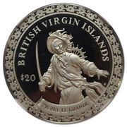 20 Dollars - Elizabeth II Pierre le Grande, United Kingdom, 2000 reverse image