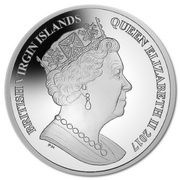20 Dollars - Elizabeth II JFK 100th Anniversary; Silver 2oz obverse image