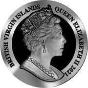 20 Dollars - Elizabeth II Transition of the Morgan Dollar to the Peace Dollar; Piedfort obverse image