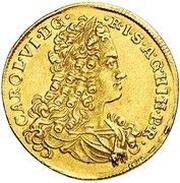 1 Ducat - Charles VI Breslau obverse image