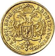 1 Ducat - Charles VI Breslau, Bohemia, 1717-1724 reverse image