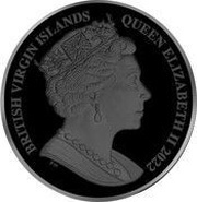 20 Dollars - Elizabeth II Pegasus; Silver Bullion Black Finish obverse image