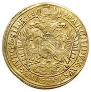 4 Ducats - Leopold I, Bohemia, 1690 reverse image