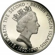 25 Dollars - Elizabeth II Columbus with shore party obverse image