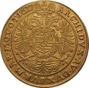 5 Ducats - Ferdinand II, Bohemia, 1626-1629 reverse image