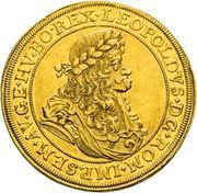 5 Ducats - Leopold I Breslau obverse image