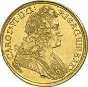 5 Ducats - Charles VI Breslau obverse image