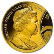 25 Dollars - Elizabeth II 2014 FIFA World Cup Brasil obverse image