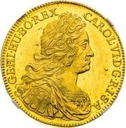 6 Ducats - Charles VI Breslau obverse image