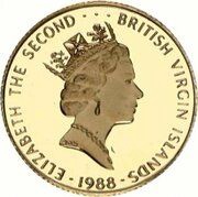 50 Dollars - Elizabeth II Flute Player obverse image