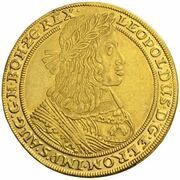 10 Ducats - Leopold I Breslau obverse image