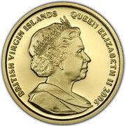 50 Dollars - Elizabeth II 5th Anniversary Attack on Twin Towers obverse image