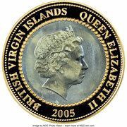 75 Dollars - Elizabeth II Stamp - Inverted Swan obverse image