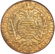 10 Ducats, Bohemia, 1670 reverse image