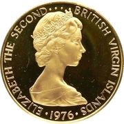 100 Dollars - Elizabeth II 50th Birthday obverse image