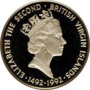 250 Dollars - Elizabeth II Coat of Arms Columbus obverse image