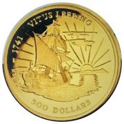 500 Dollars - Elizabeth II Vitus Bering - Sunshine, United Kingdom, 2011 reverse image
