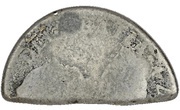 9 Pence Countermark type II reverse image