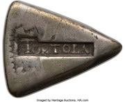 1 Shilling Countermark type I obverse image