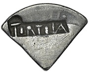 2 Shillings Type II countermark obverse image