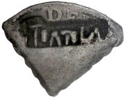 2 Shillings Type IV countermark obverse image