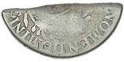 4 Shillings 1½ Pence Type I countermark on French 1 Écu, United Kingdom, 1801 reverse image