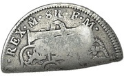 4 Shillings 1½ Pence Type II countermark on Mexican 8 Reales of Carl IV, United Kingdom, 1802-1805 reverse image