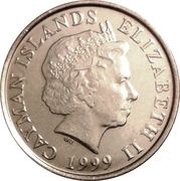 5 Cents - Elizabeth II 4th portrait obverse image