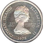 10 Cents - Elizabeth II 25th Anniversary of Queen Elizabeth II Coronation obverse image