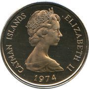 25 Cents - Elizabeth II 2nd portrait obverse image
