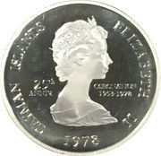 25 Cents - Elizabeth II 25th Anniversary of Queen Elizabeth II Coronation obverse image