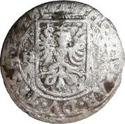1 Kreuzer - Elisabeth Lucretia, Bohemia, 1644-1649 reverse image