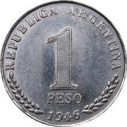1 Peso Pattern - Standing Liberty Allegory obverse image