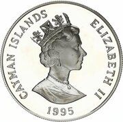 1 Dollar - Elizabeth II Blue Rock Iguana obverse image