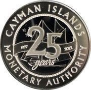 1 Dollar - Elizabeth II 25th Anniversary Monetary Authority, United Kingdom, 2022 reverse image