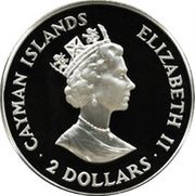 2 Dollars - Elizabeth II Currency Board obverse image