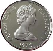 5 Dollars - Elizabeth II 2nd portrait; Silver obverse image