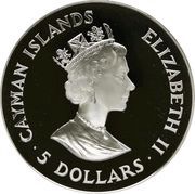 5 Dollars - Elizabeth II Summer Olympics obverse image
