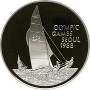 5 Dollars - Elizabeth II Summer Olympics, United Kingdom, 1988 reverse image