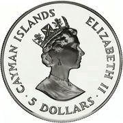 5 Dollars - Elizabeth II Currency Board obverse image