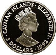 5 Dollars - Elizabeth II Summer Olympics obverse image
