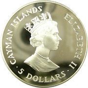 5 Dollars - Elizabeth II Coronation Jubilee obverse image